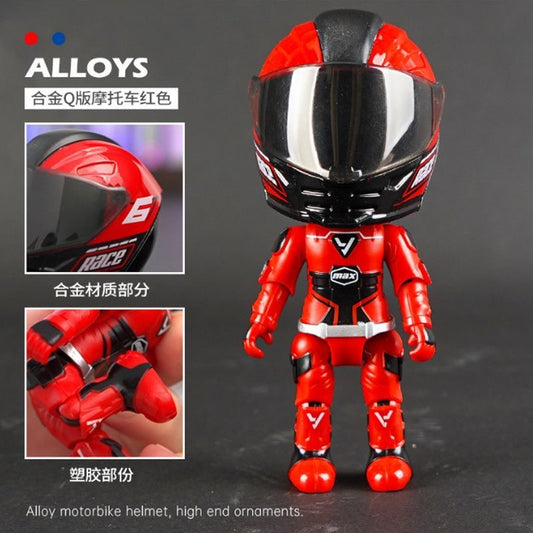 Alloy Transforming Action Figure Helmet