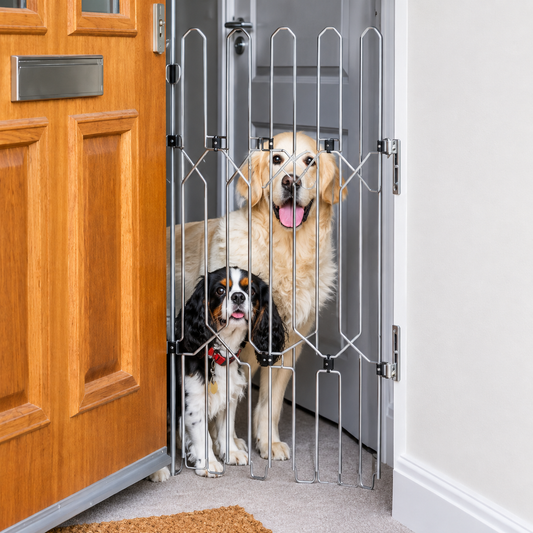 FrontDoorGate™ Retractable Pet Safety Gate