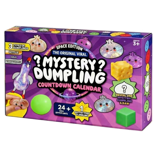 Dumpling Squishy, 2026 Squishy Dumpling Mystery Advent Countdown Calendar, 24 PCS Random Surprise Squishies, for Hand Relax, Birthday Gifts