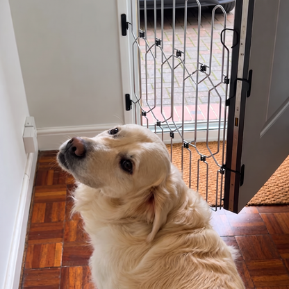 FrontDoorGate™ Retractable Pet Safety Gate