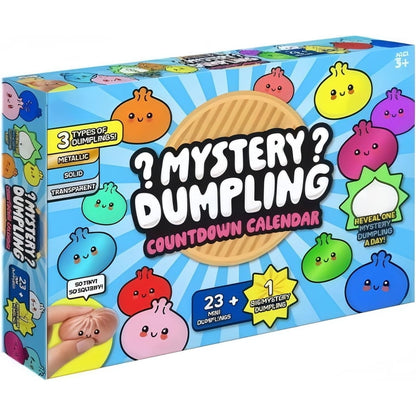 Dumpling Squishy, 2026 Squishy Dumpling Mystery Advent Countdown Calendar, 24 PCS Random Surprise Squishies, for Hand Relax, Birthday Gifts