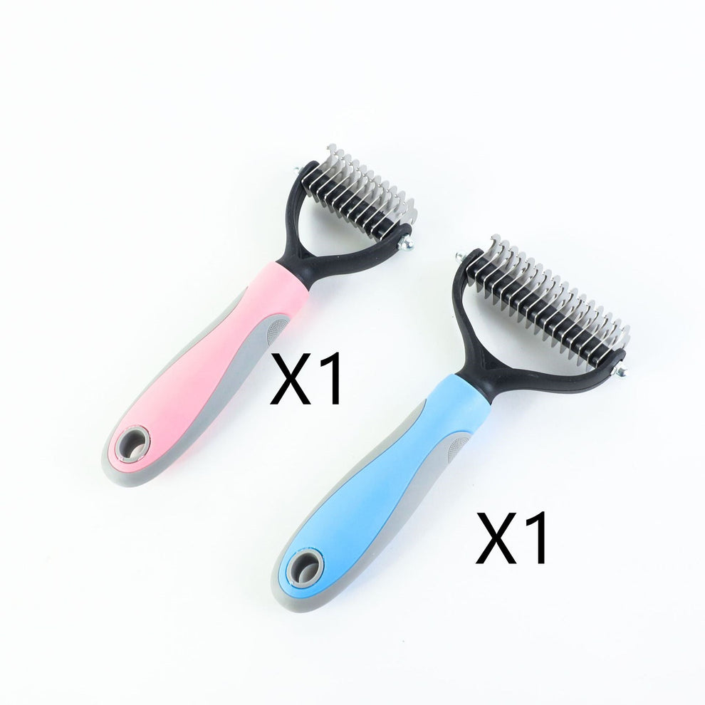 Pet hair removal brush