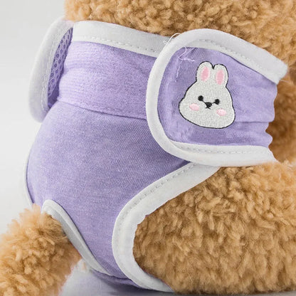 Dog menstrual underwear + pads