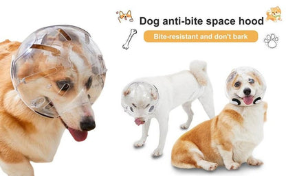 Anti-bite dog protective Head  cover