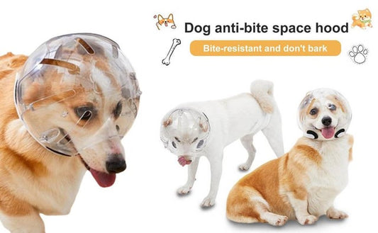 Anti-bite dog protective Head  cover