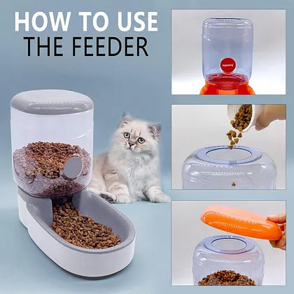 Large capacity food dispenser