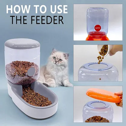 Large capacity food dispenser
