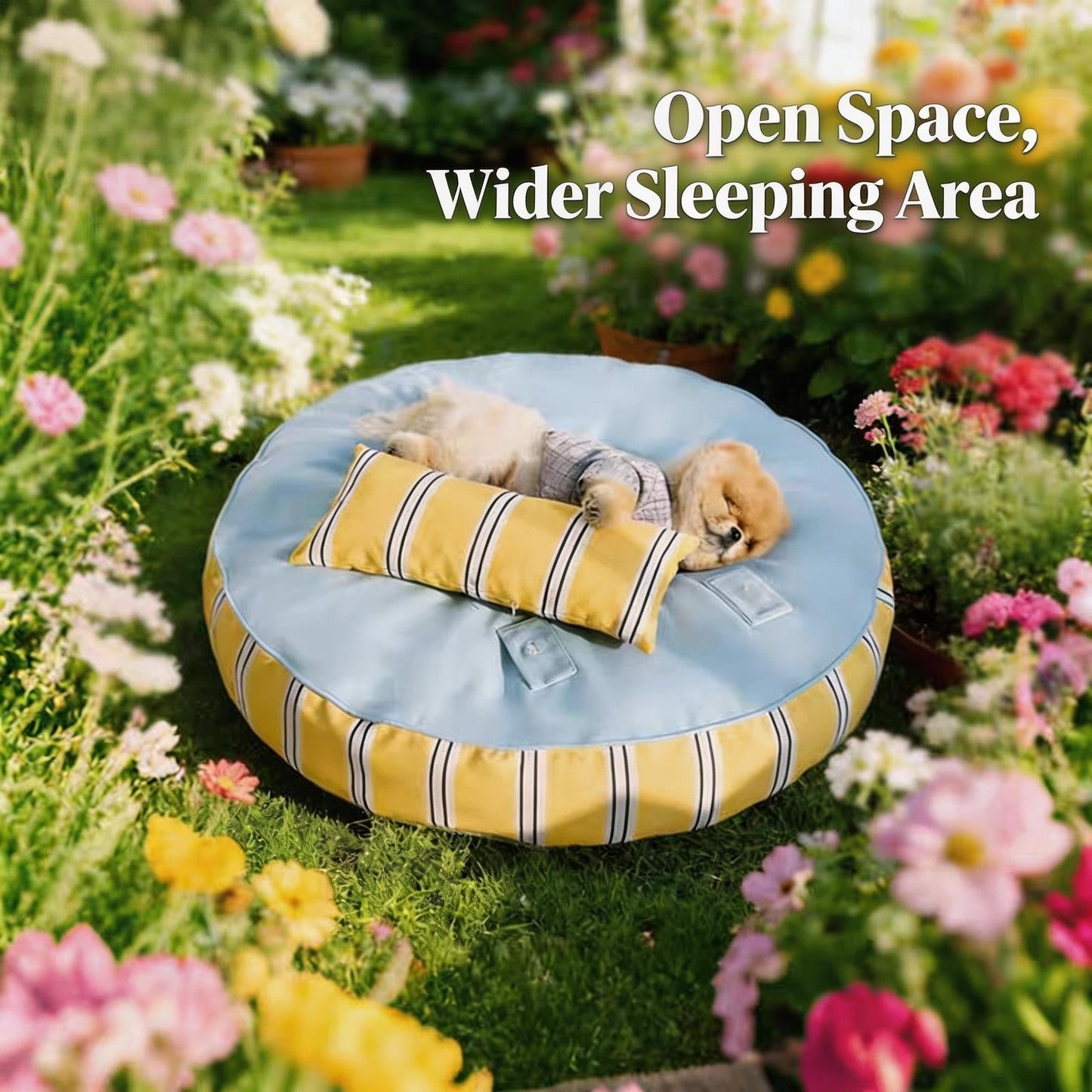 Dog bed suitable for all seasons