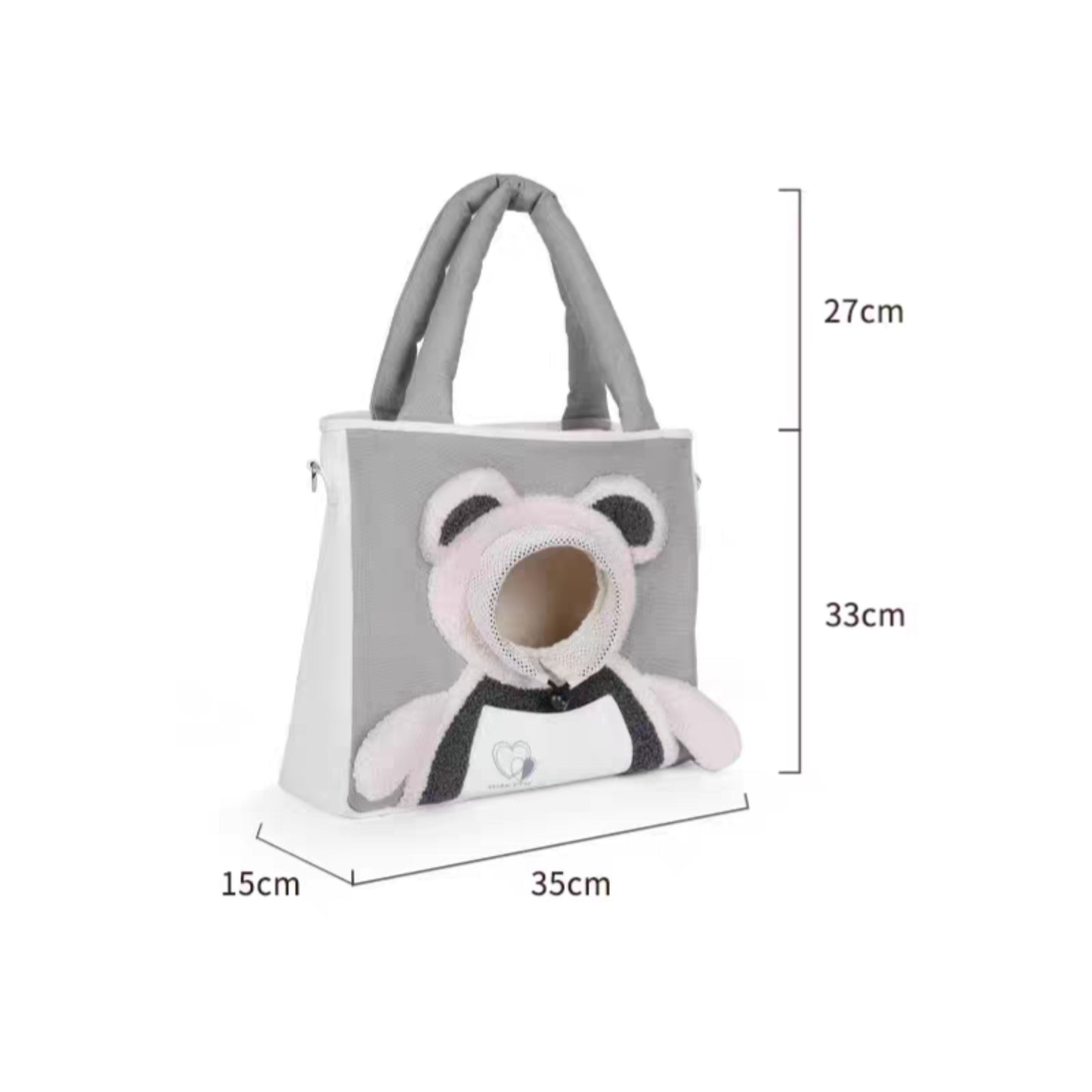 Pet carrier bag