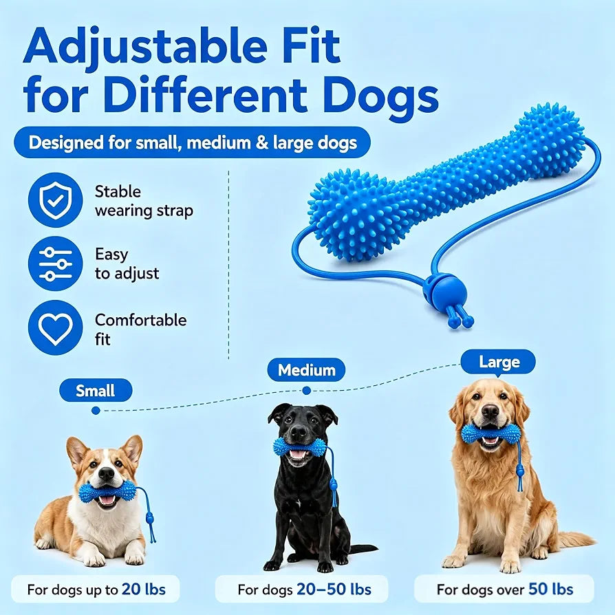 Dog teeth cleaning chew toy
