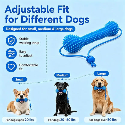 Dog teeth cleaning chew toy