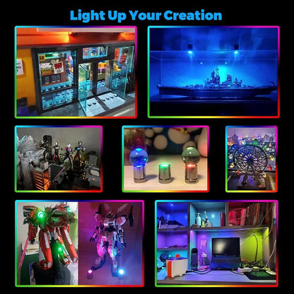 10 pcs LED light for dog shoes