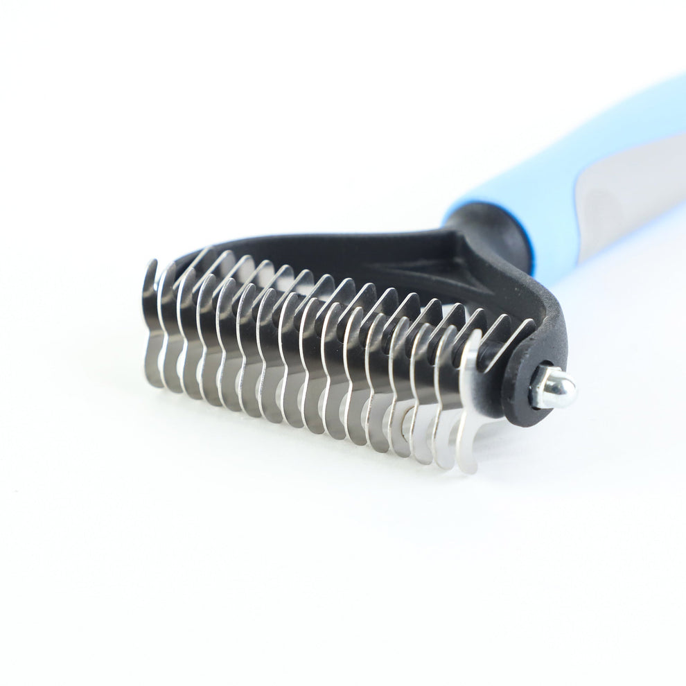 Pet hair removal brush