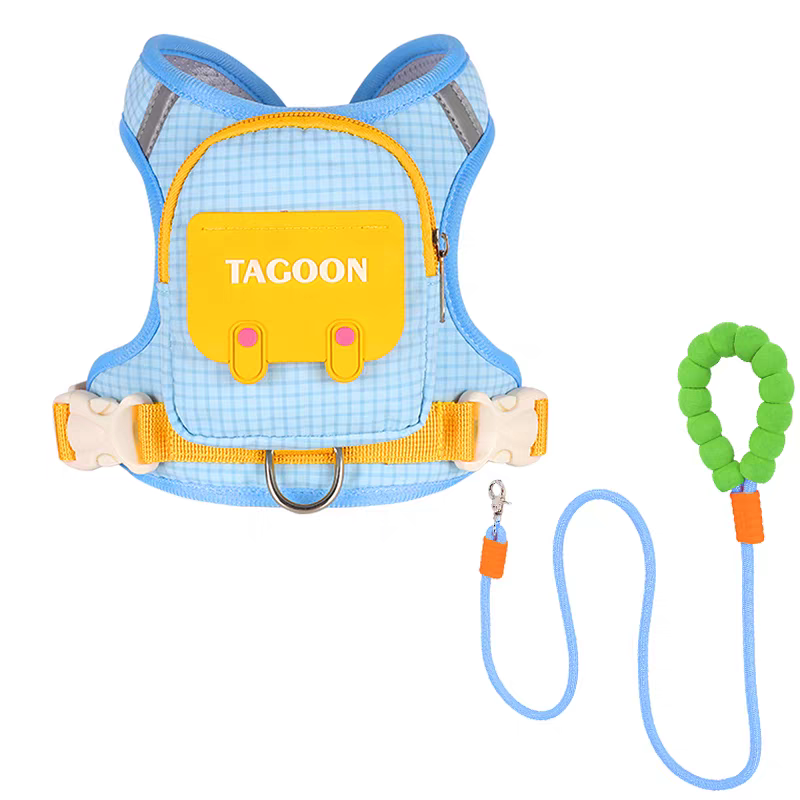 Small Backpack style leash with 1.5M Leash