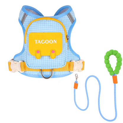 Small Backpack style leash with 1.5M Leash