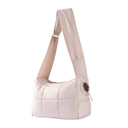 Pet carrier bag for autumn and winter