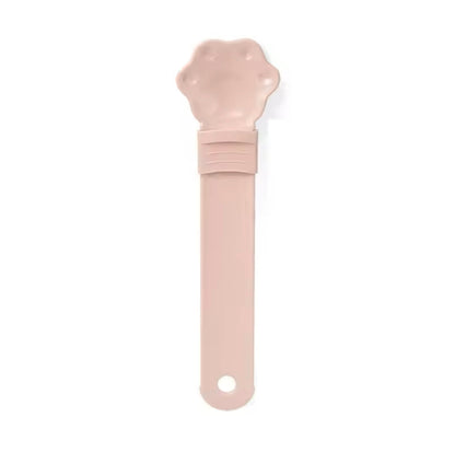 Cat chocolate spoon