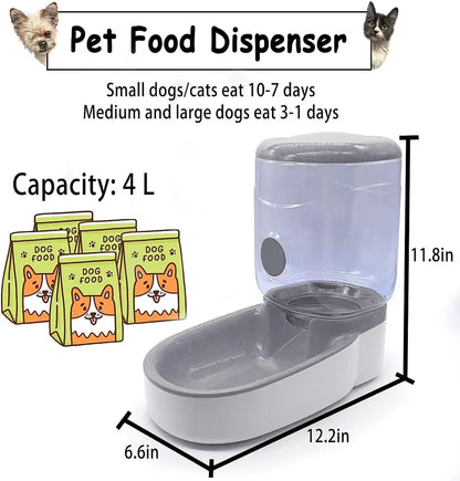 Large capacity food dispenser