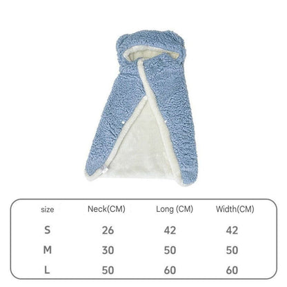 Dog cape blanket