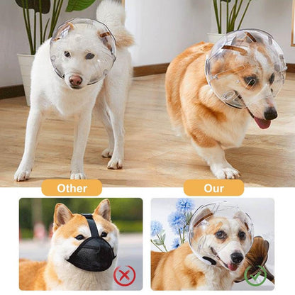 Anti-bite dog protective Head  cover