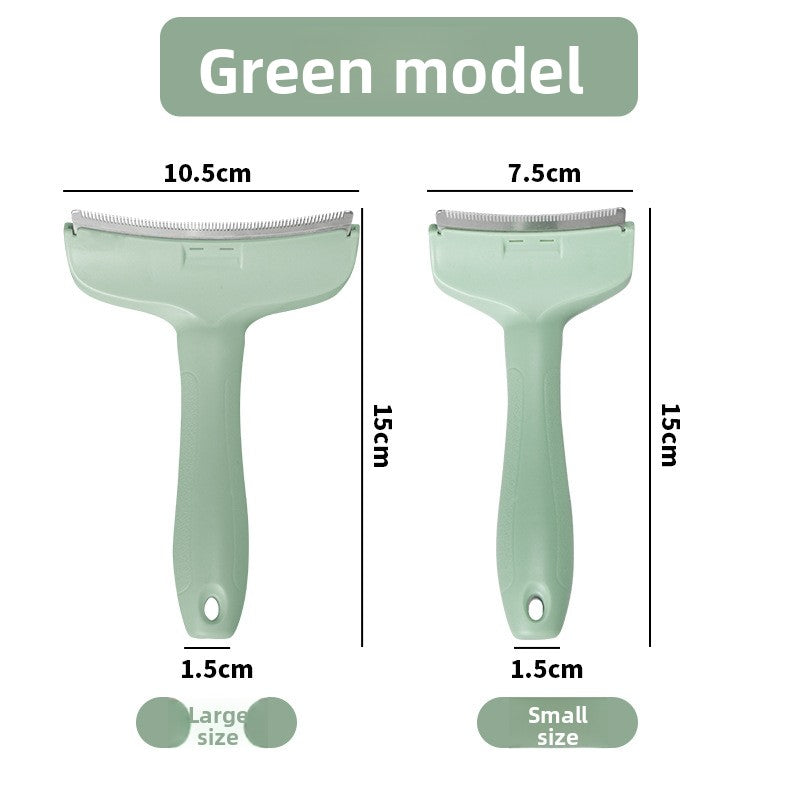 Pet hair comb