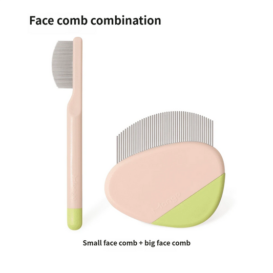 Pet face grooming comb