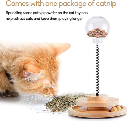 Cat treats feeding toy