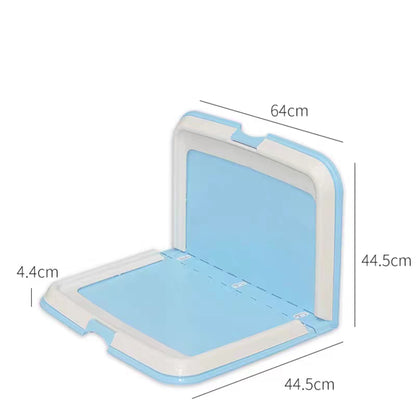 Foldable Dog Toilet Tray + Pads