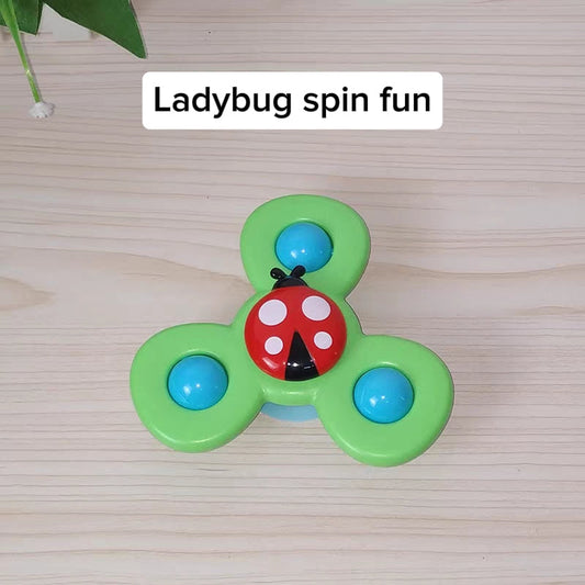 Cat spinning interactive toy