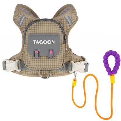 Small Backpack style leash with 1.5M Leash
