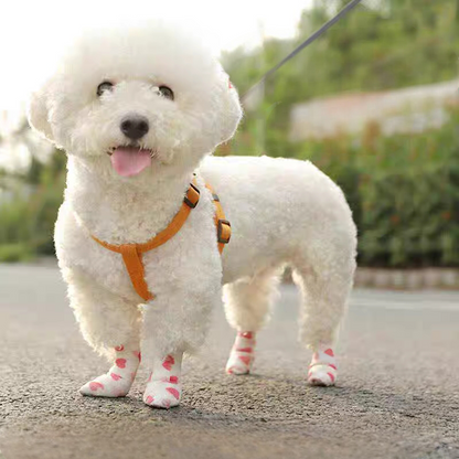 Pet paw cover and bandage wrap