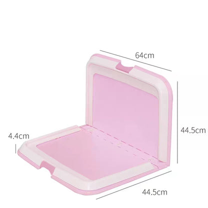 Foldable Dog Toilet Tray + Pads