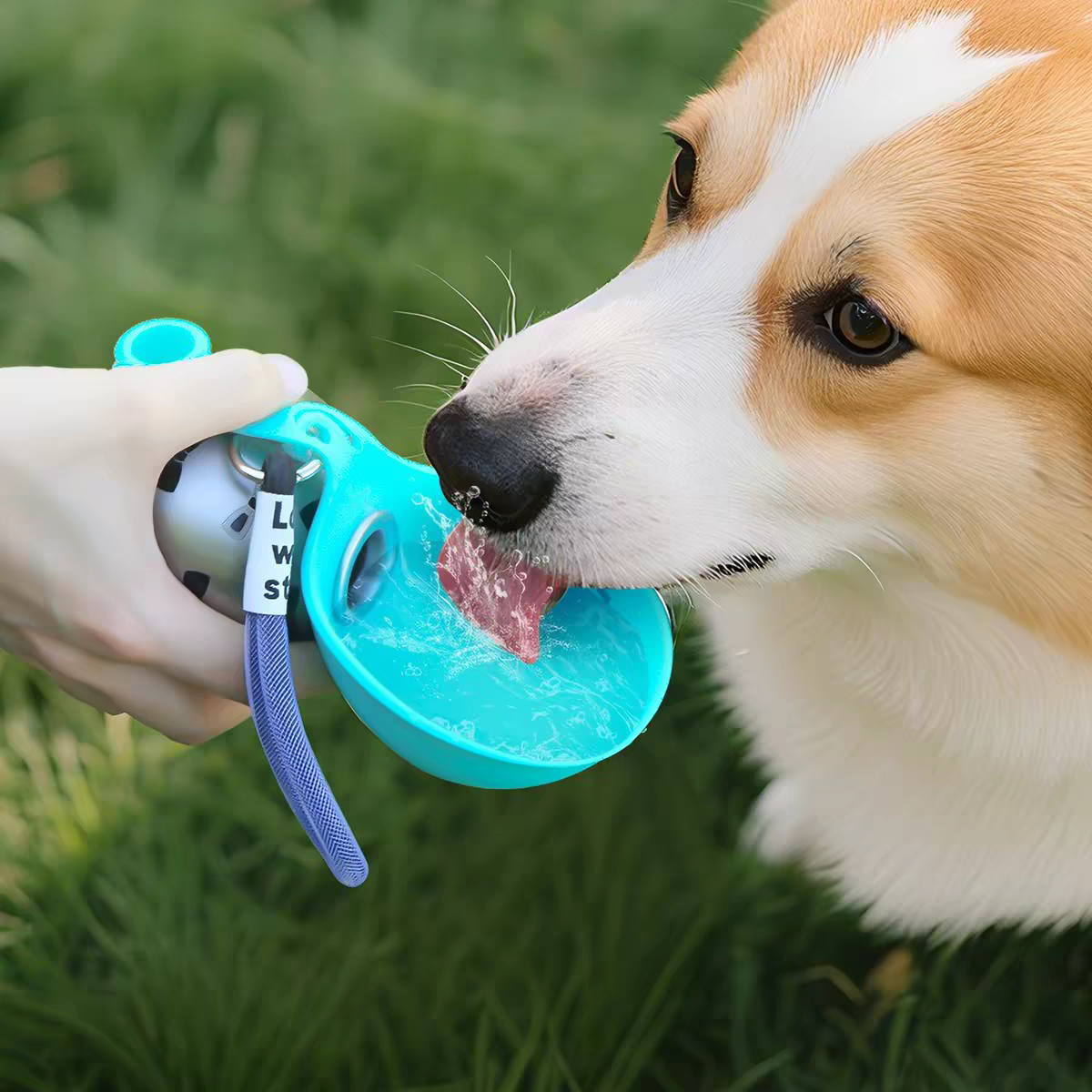 Spherical pet water bottle