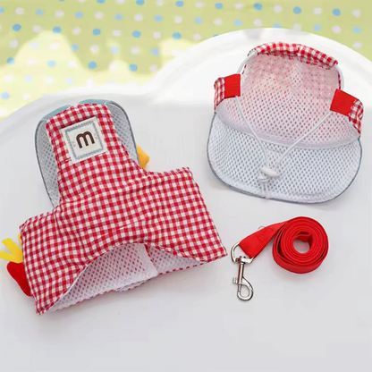 Cute dog spring summer harness (premium quality)