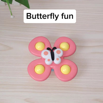 Cat spinning interactive toy