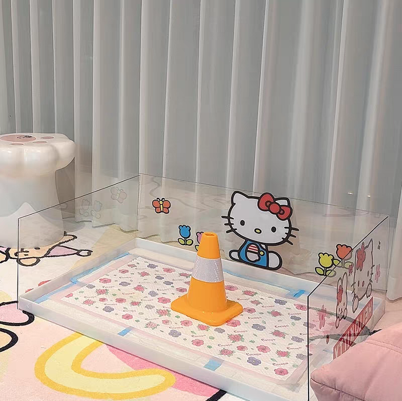 DIY Acrylic Dog Toilet