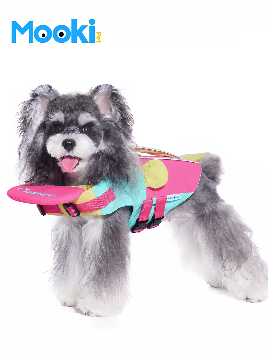 Dog life jacket_ Dog swimming coat