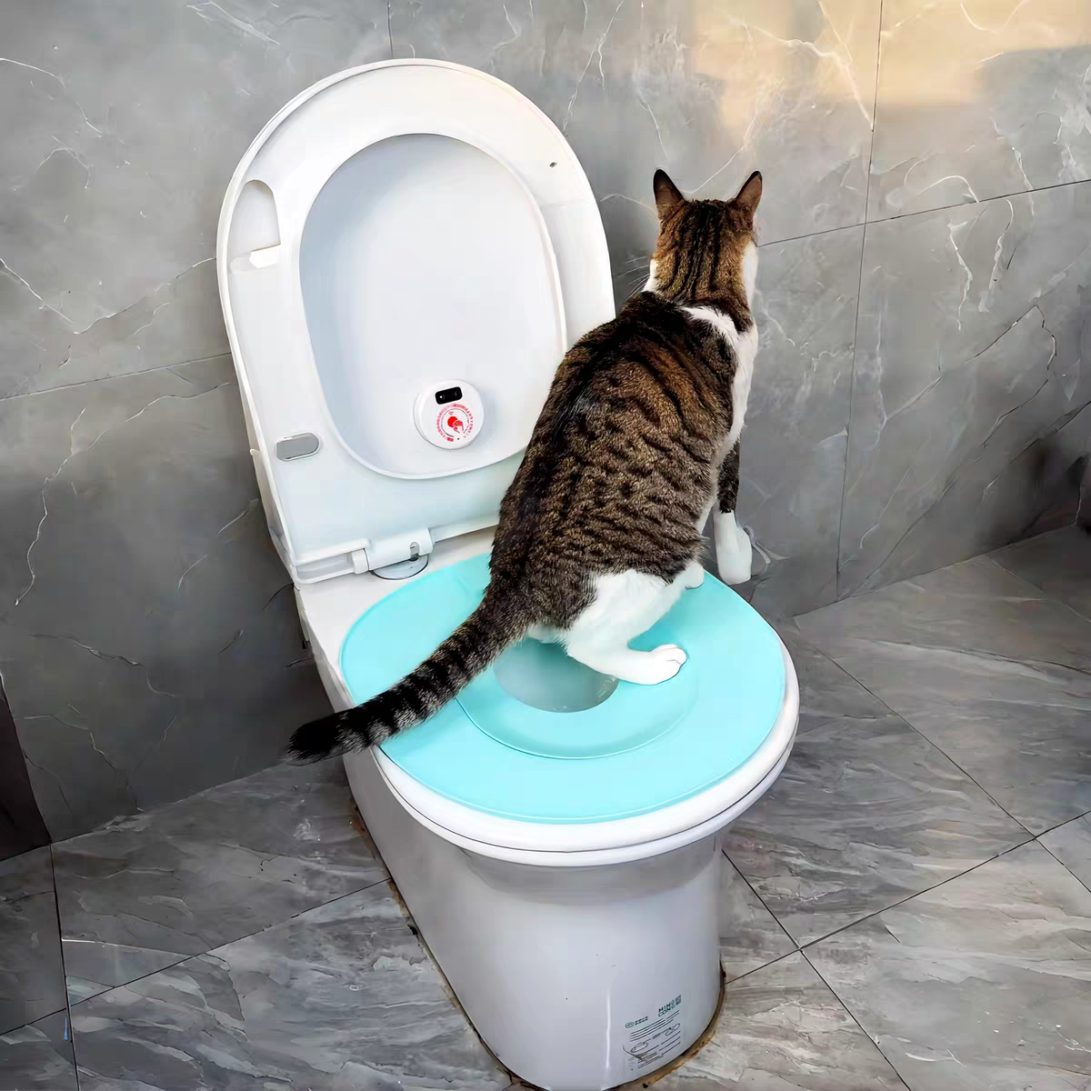 Cat toilet trainer litter box