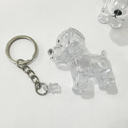 Dog Hair Storage Pendant Keychain