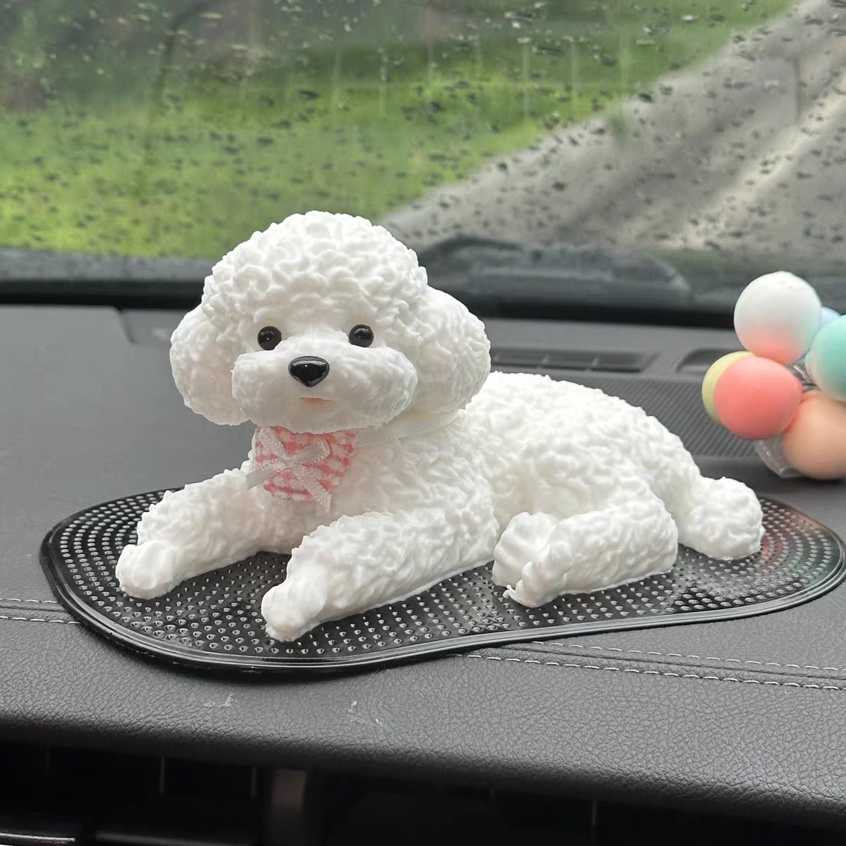 New car ornament -squishy puppy