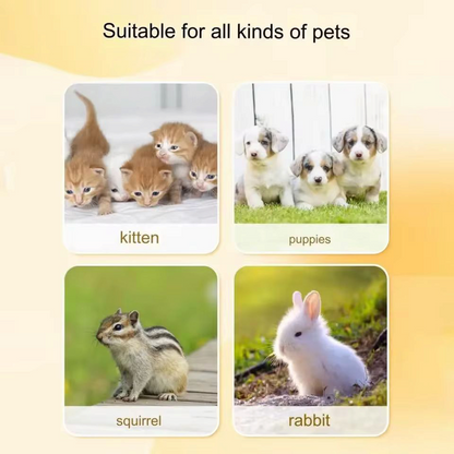 Pet feeding bottle