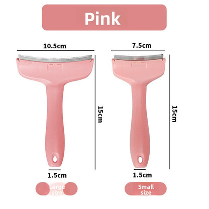 Pet hair comb