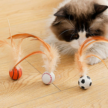 3 Pcs Cat bouncy balls