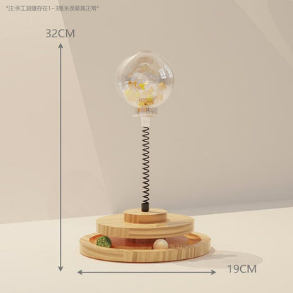 Cat treats feeding toy