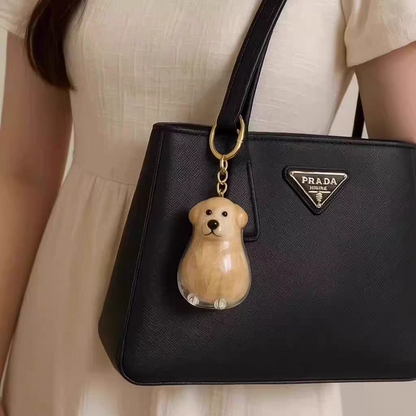 Dog Hair Storage Pendant Keychain