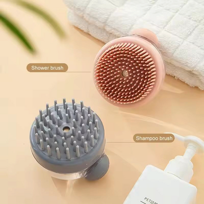 Gentle massage bath brush