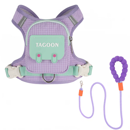 Small Backpack style leash with 1.5M Leash
