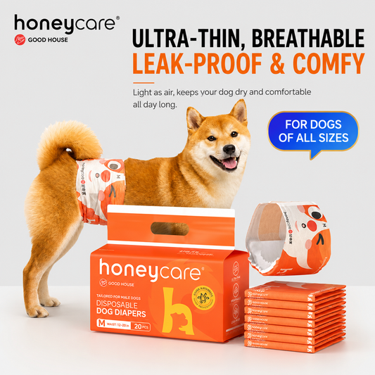 Honey Care Male dog diapers