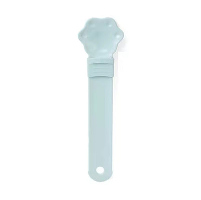 Cat chocolate spoon