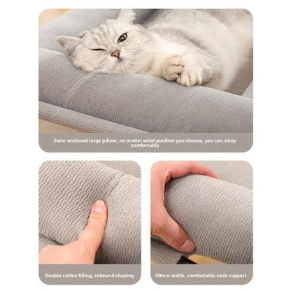 Pet high leg cot